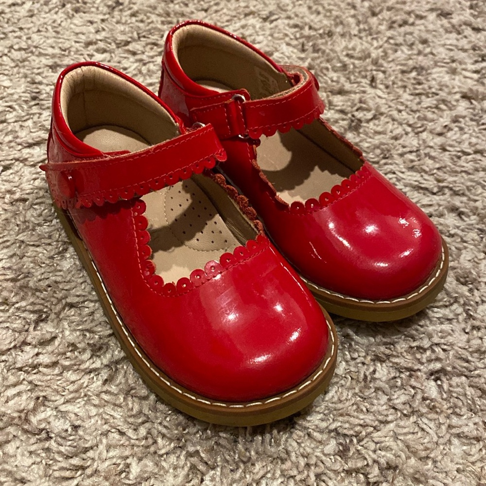 Elephantito Red Mary Jane Shoes
